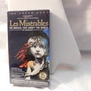 Les Miserables In Concert VHS NEW AND SEALED